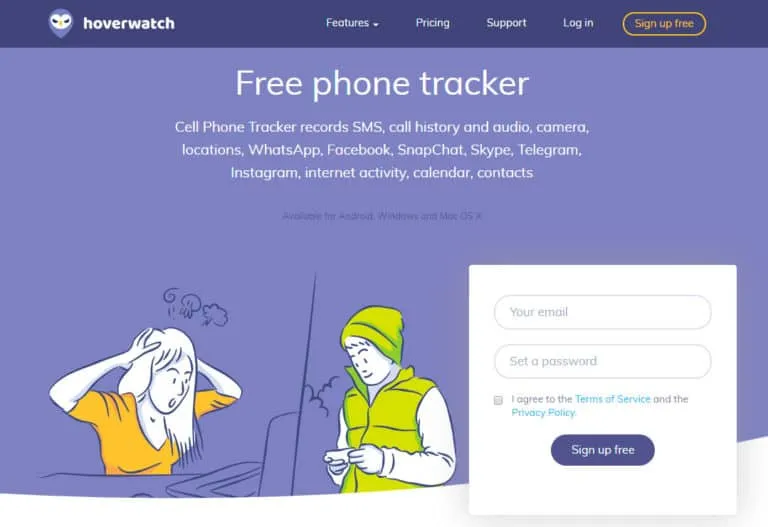 Software Akun Facebook - Hoverwatch