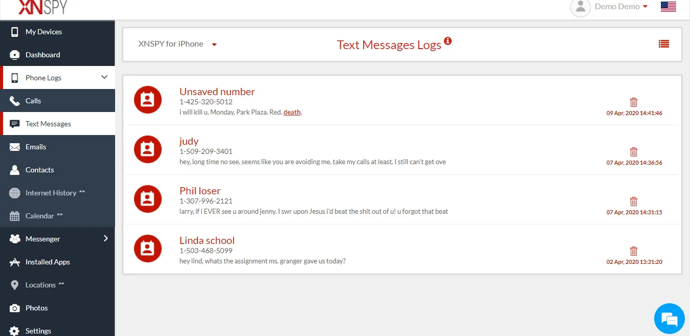 Sadap SMS - Reviews XnSpy