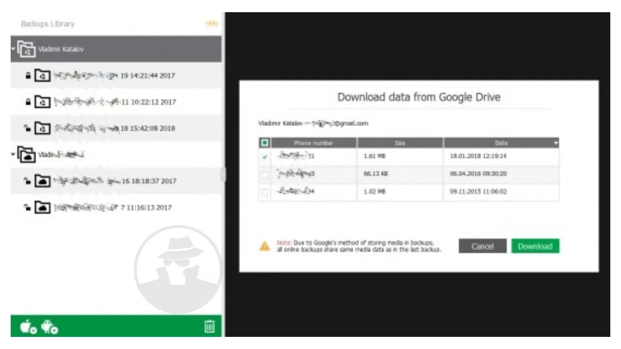 Bajak WhatsApp Lewat Google Drive