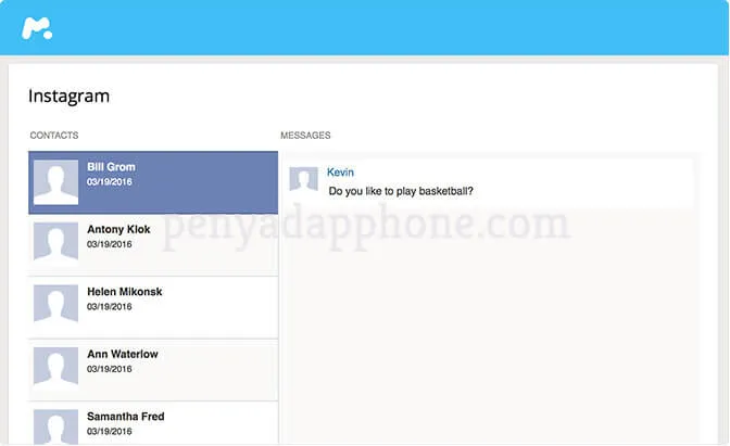 Hack data DM Instagram