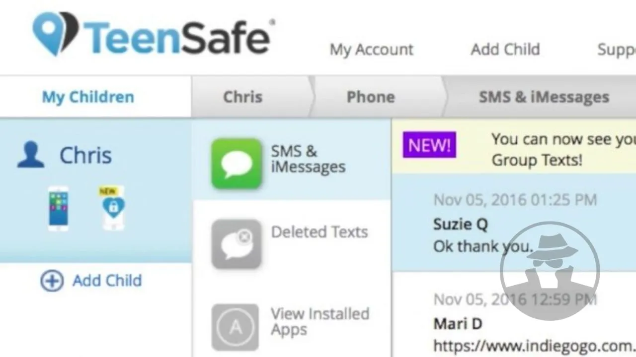 Hack Instagram dengan TeenSafe