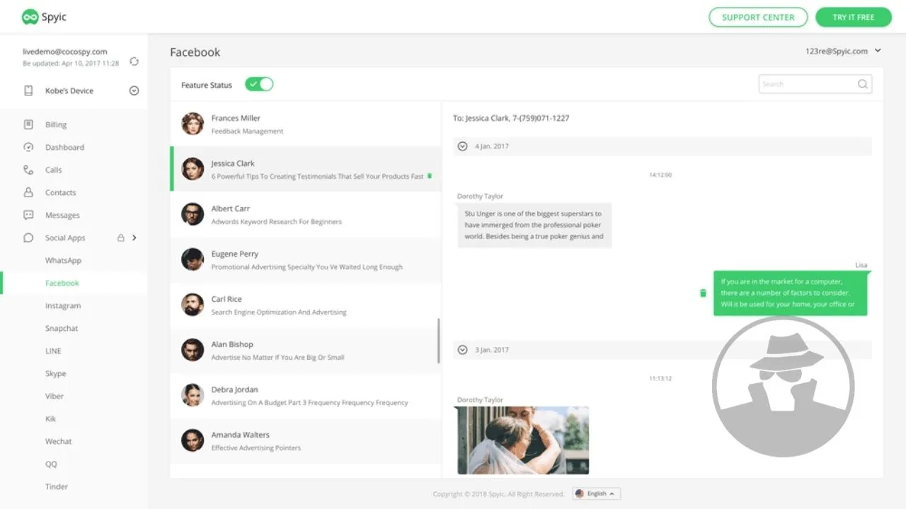 Hack Password Instagram - Spyic