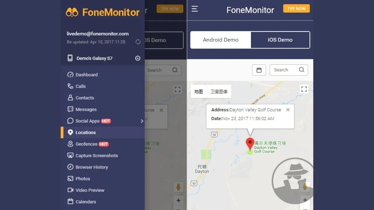 Lacak Lokasi No WA - FoneMonitor
