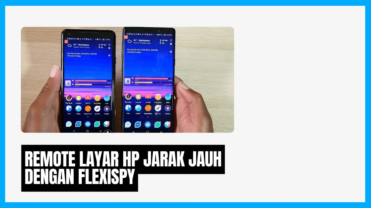 Remote Layar HP Jarak Jauh