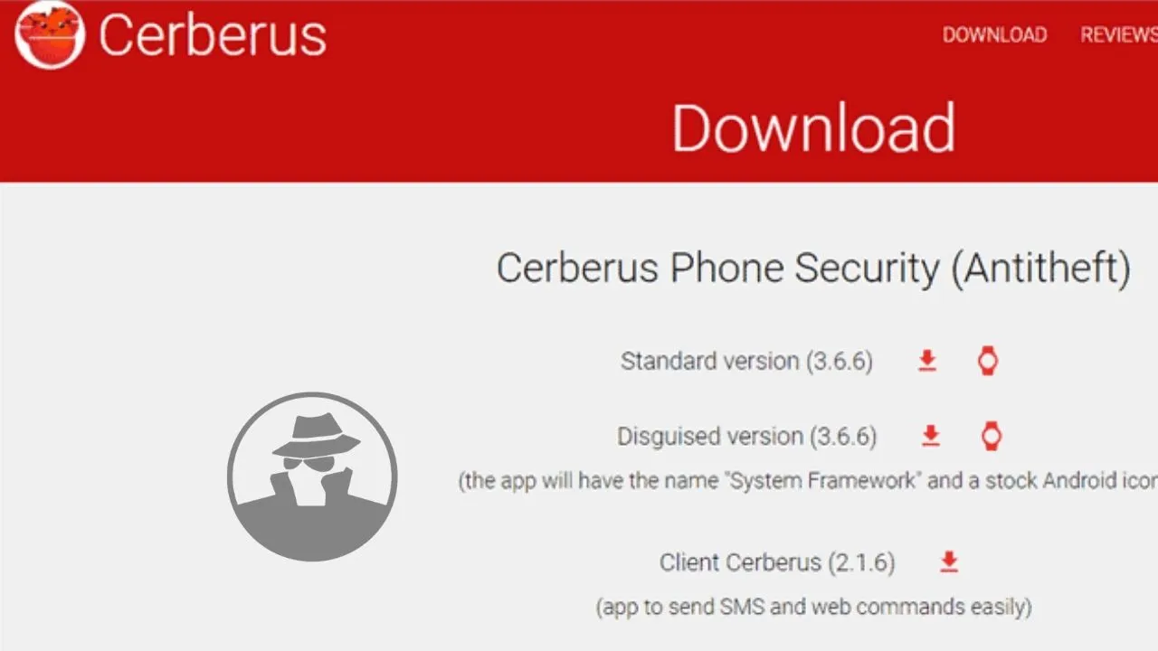 Aplikasi Hack iPhone dan Android - Cerberus