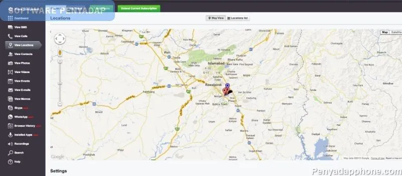 Lacak lokasi iPhone & Android