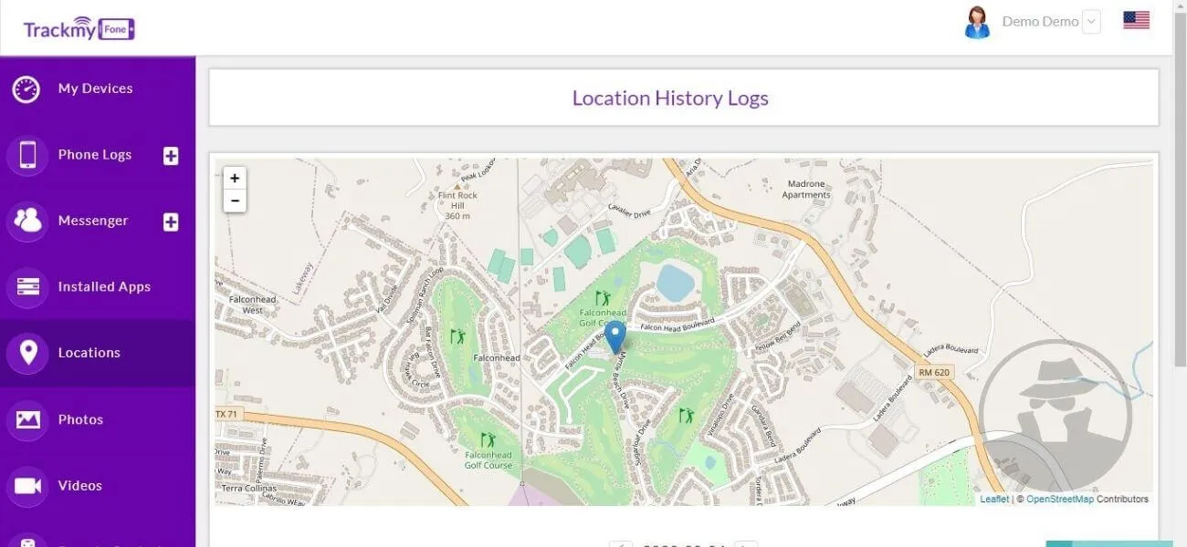 Demo TrackMyFone - Lacak Lokasi Akurat