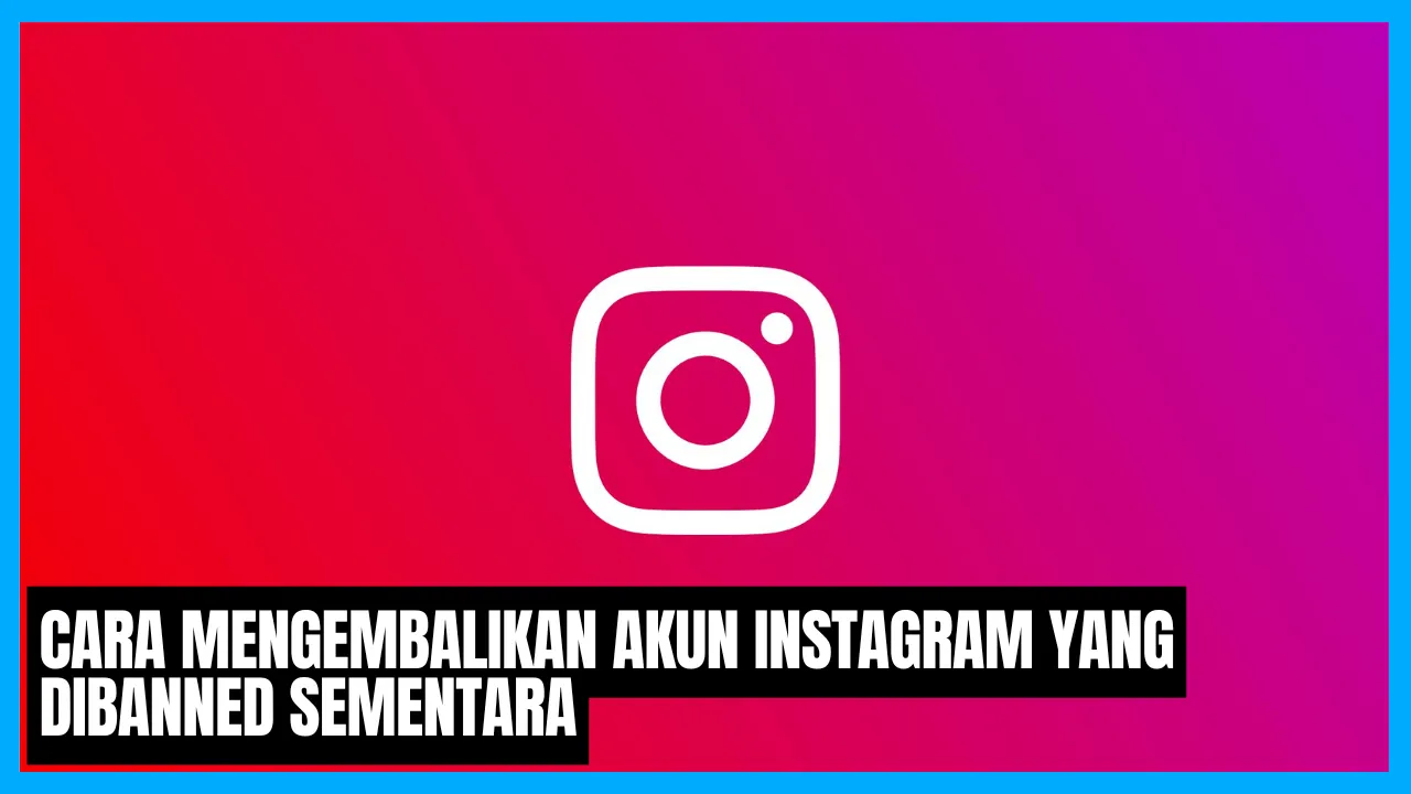 instagram di banned sementara