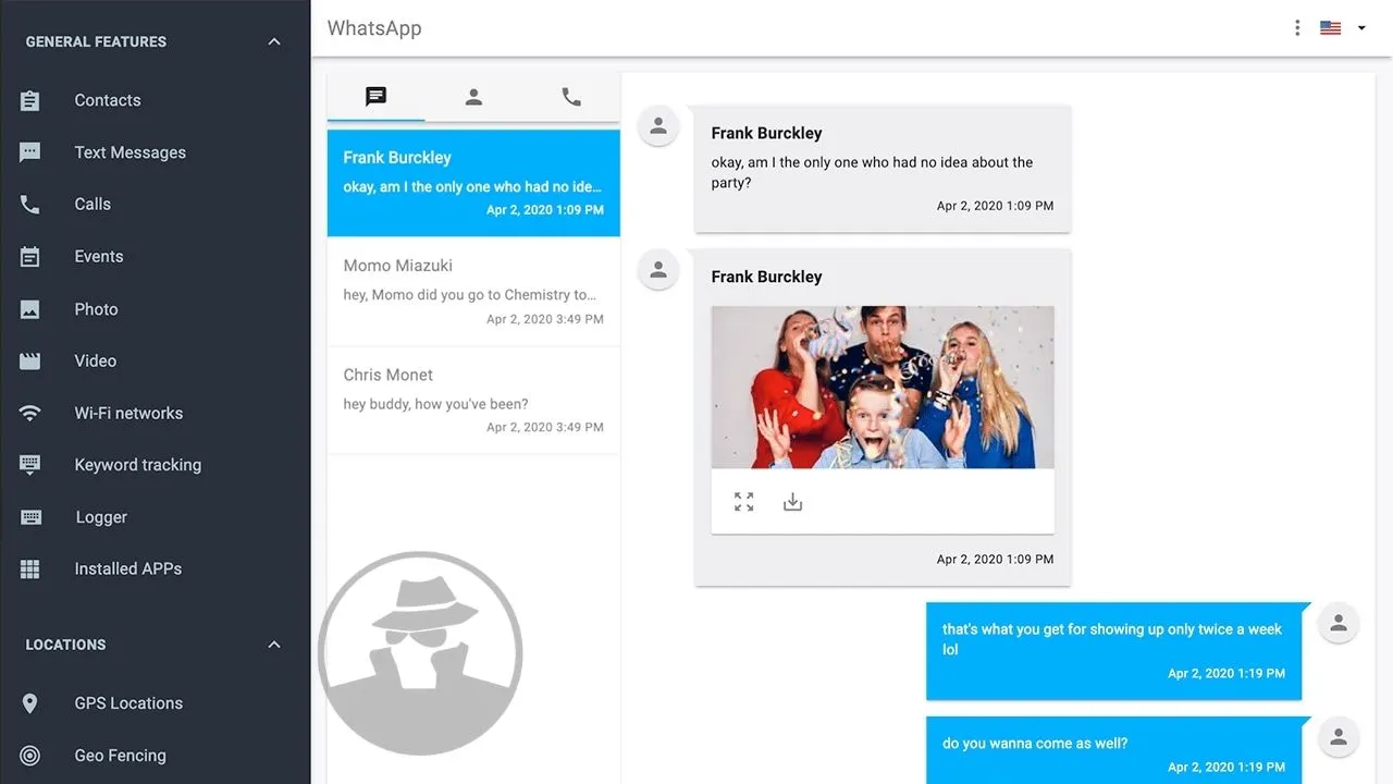 Aplikasi mSpy - Hack Pesan WhatsApp