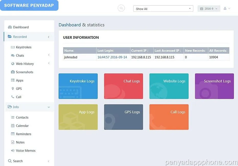 Keylogger untuk iPhone & iPad, dengan iKeymonitor