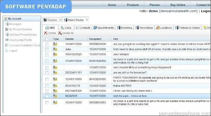 Sadap Kamera Jarak Jauh - MobiStealth