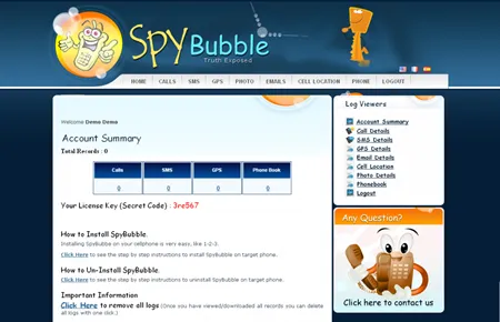 Sadap iPhone dengan Spybubble