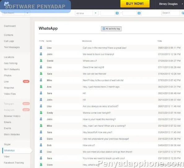 Aplikasi bajak WhatsApp Tanpa Sentuh