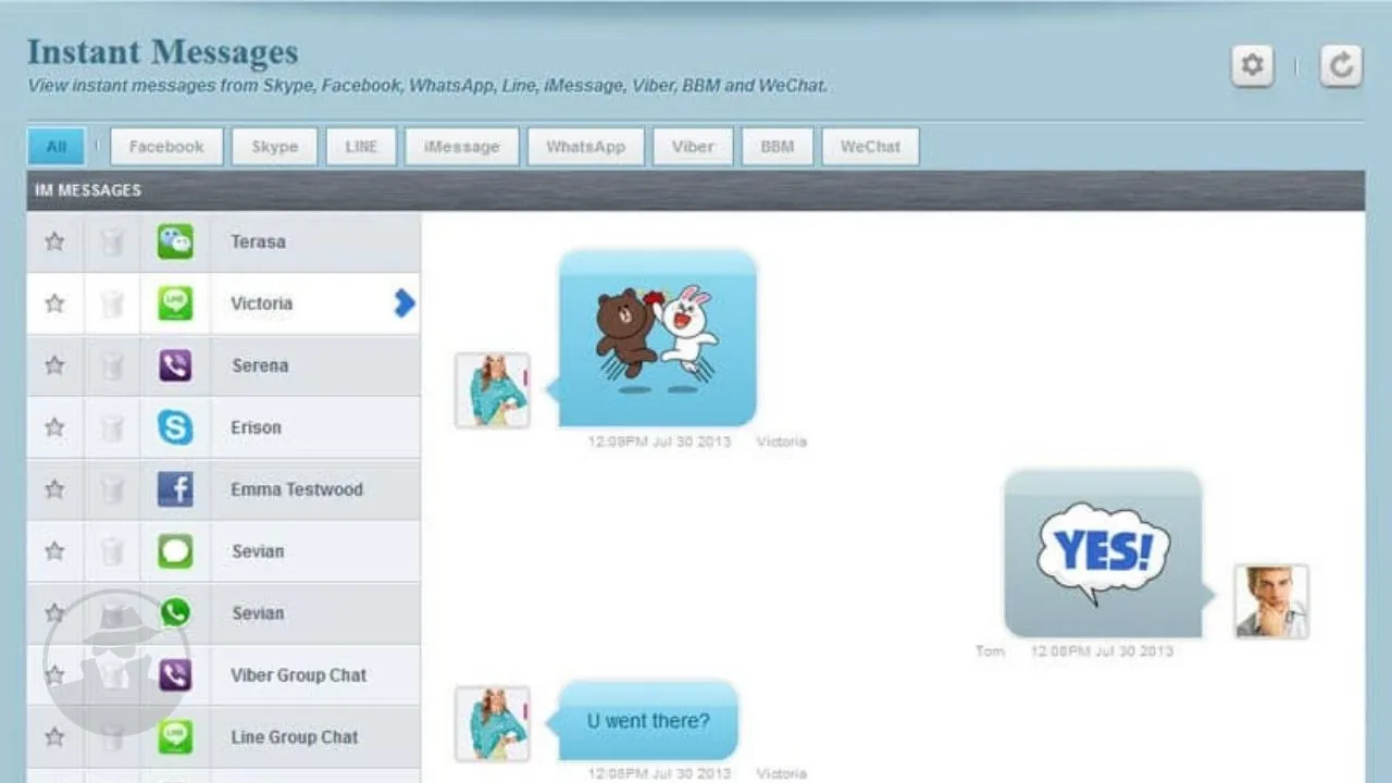 Demo FlexiSpy - Sadap Chat WA