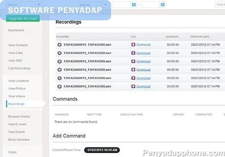 Remote kamera hp