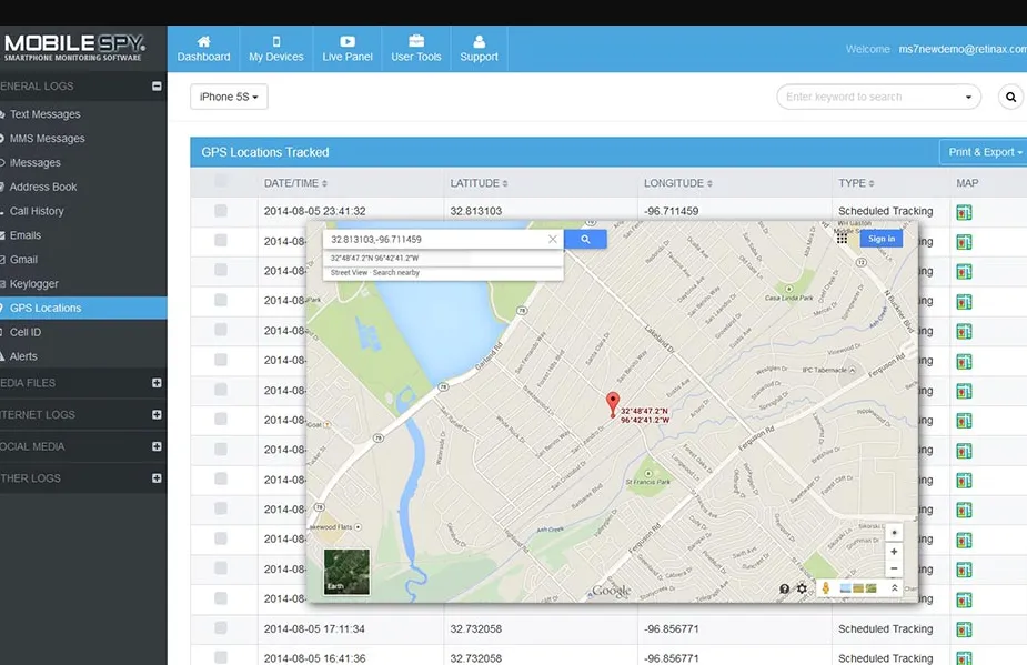 Cara melacak lokasi secara live