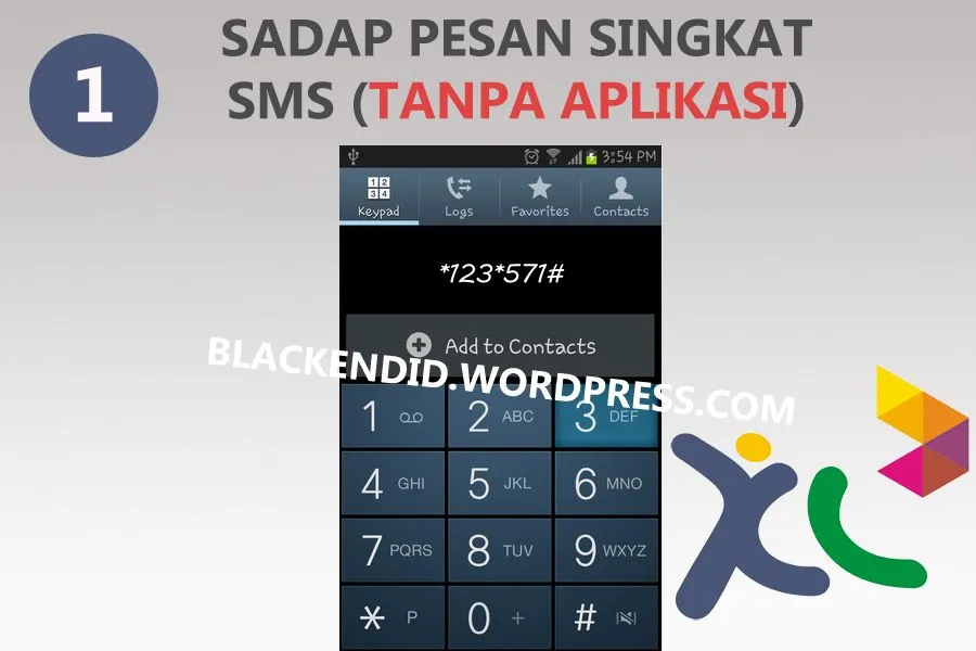 cara sadap nomor xl axiasta