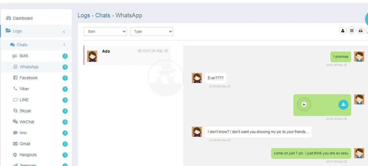 Aplikasi Sadap WhatsApp - IkeyMonitor