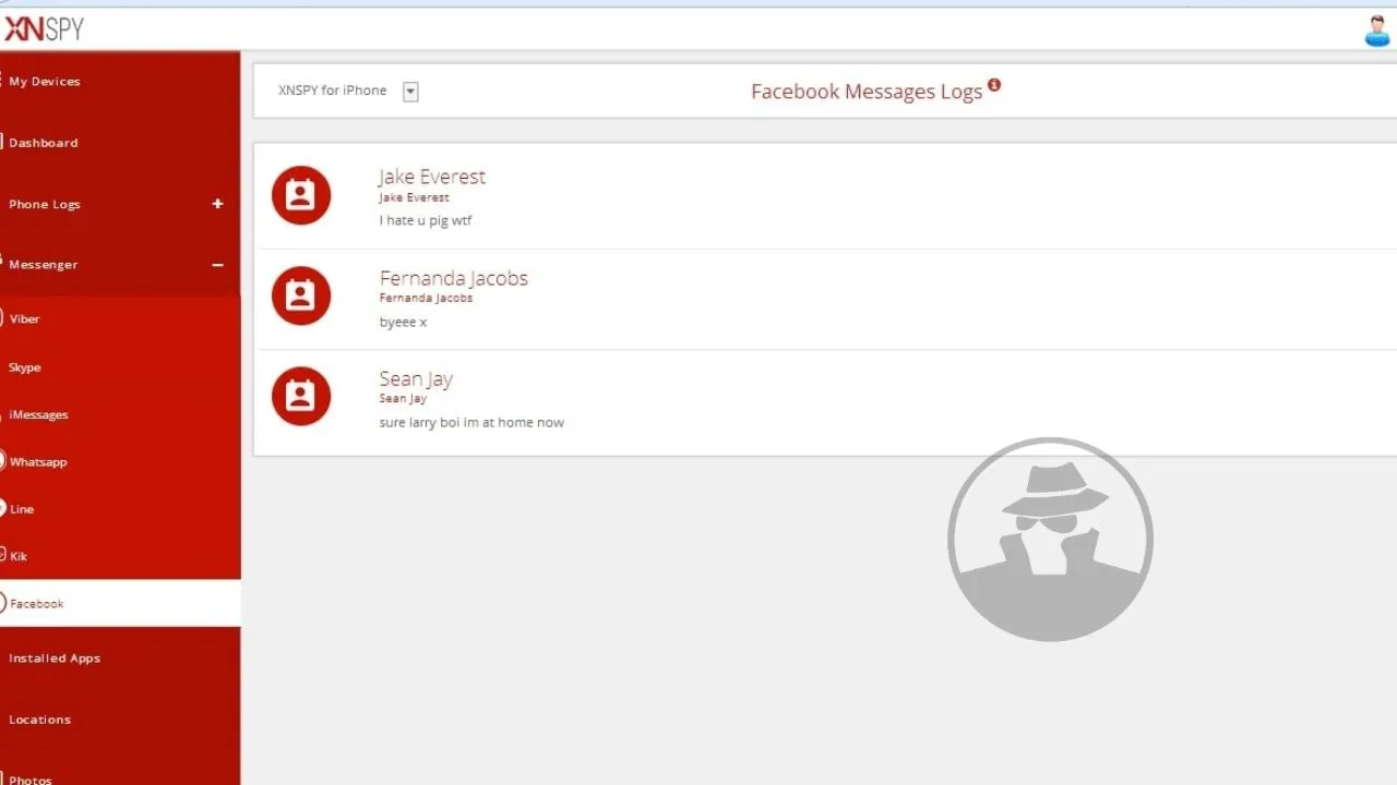 Aplikasi XnSpy - Hack Facebook